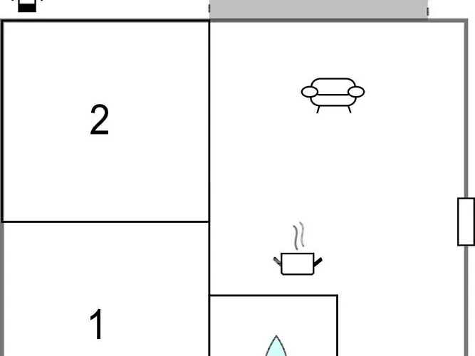 Апартаменты Awesome In With Kitchen